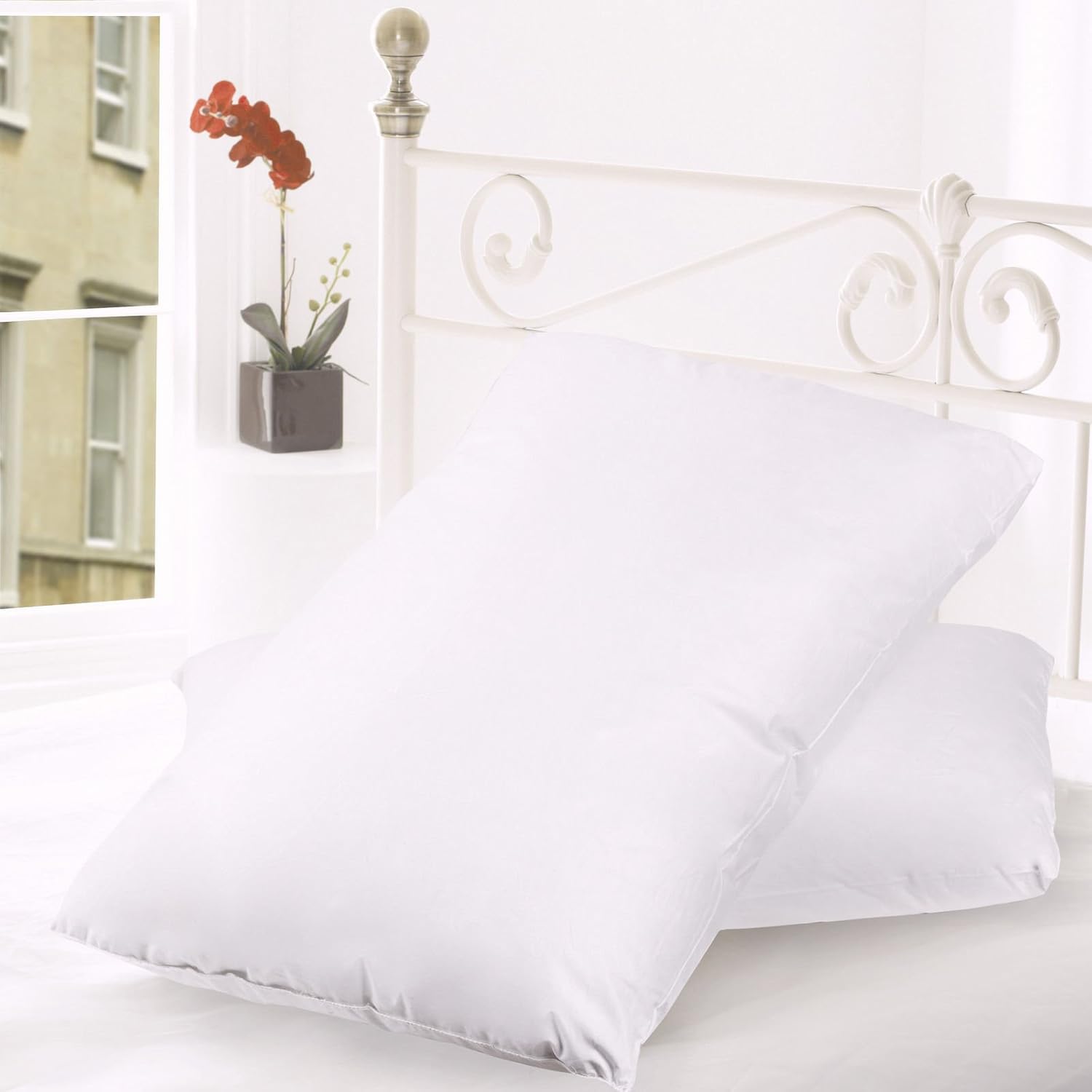 down feather bed pillows