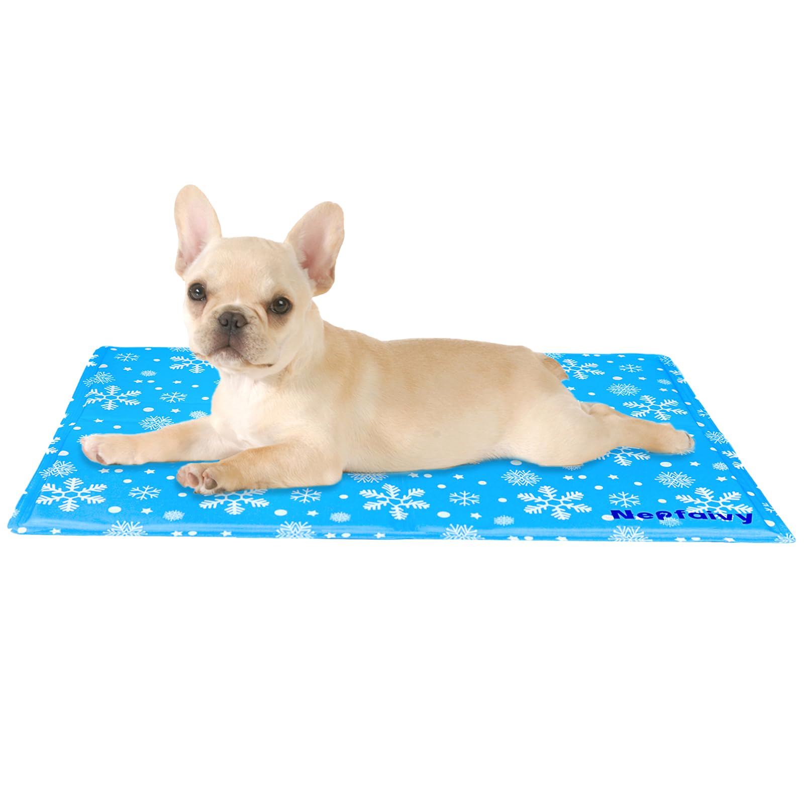 Nepfaivy Large Dog Cooling Bed – Summer Dog Bed, Cool Blanket for Dogs and Cats, 50 x 40 cm OEKO-TEX STANDARD 100