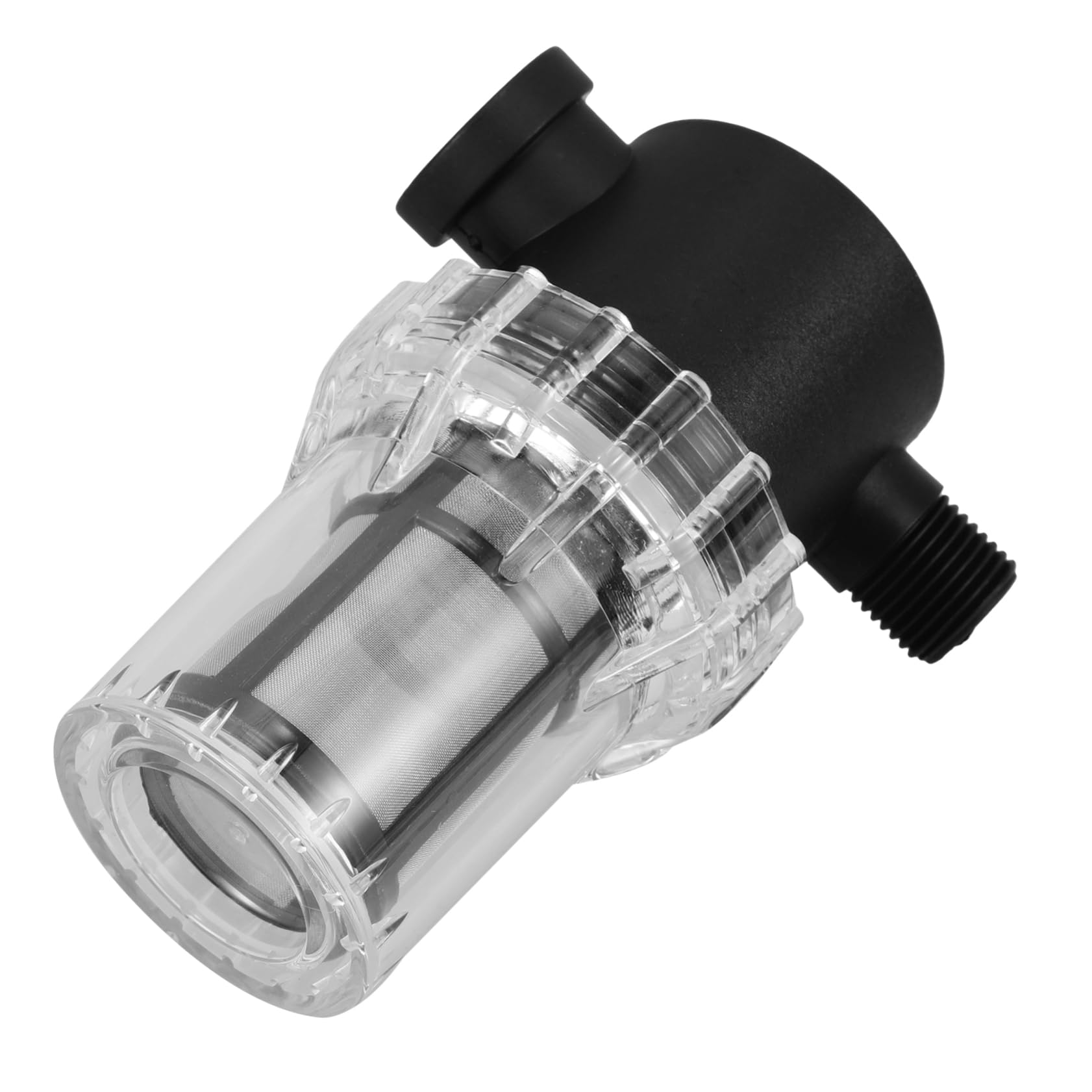 Kunststoff Wasserpumpenfilter mit Großem Durchfluss Kleiner Schlauchfilter zur Entfernung von Schmutzpartikeln für Gartenwasserpumpen und Reinigungsmaschinen
