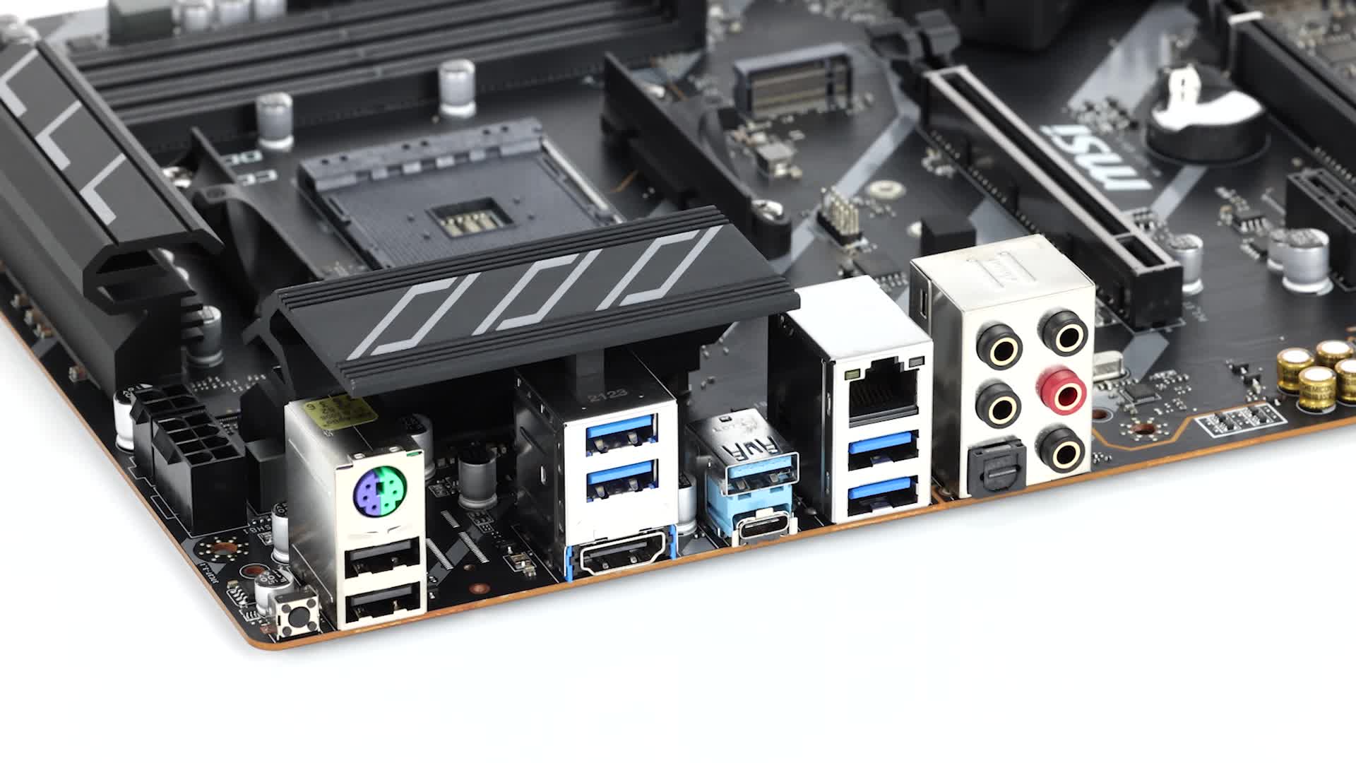 MSI X570-A PRO AMD AM4 DDR4 m.2 USB 3.2 Gen 2 HDMI ATX Motherboard 