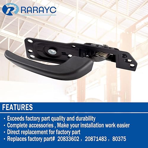 Miniatura 4 de Kit de manija de puerta interior  para Chevy Silverado, Tahoe, Avalanche, GMC Sierra, Yukon, Yukon XL, Cadillac Escalade 2007-2014  Reemplaza, lado