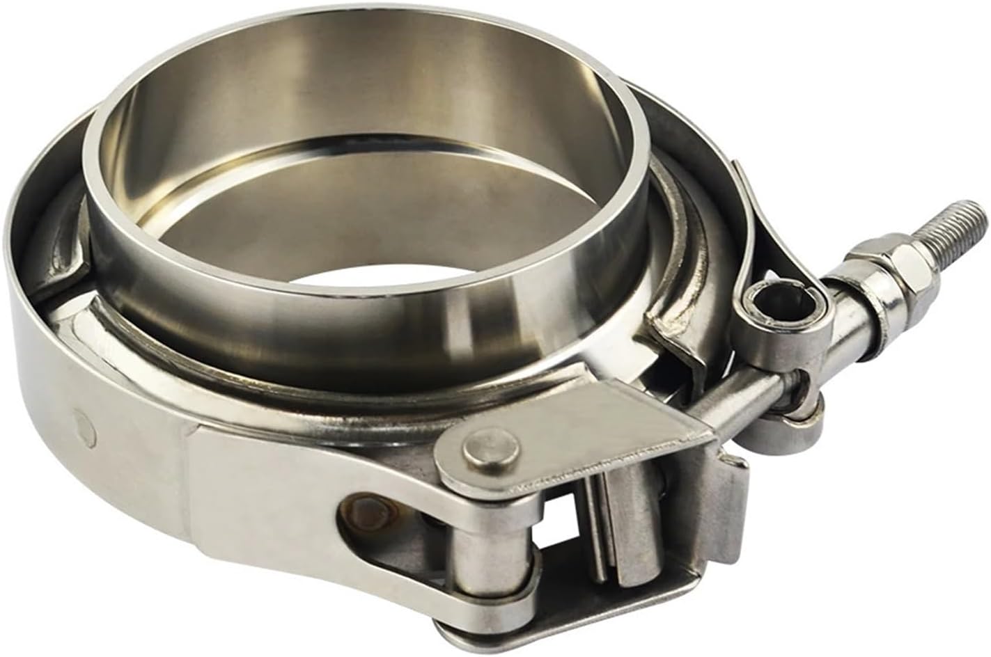2" 2.5" 3" 3.5" 4" Stainless Steel Car V-band Exhaust Male Female Flange Kit 76mm Vband Clamps V band Clamp 1.5 2.5 3