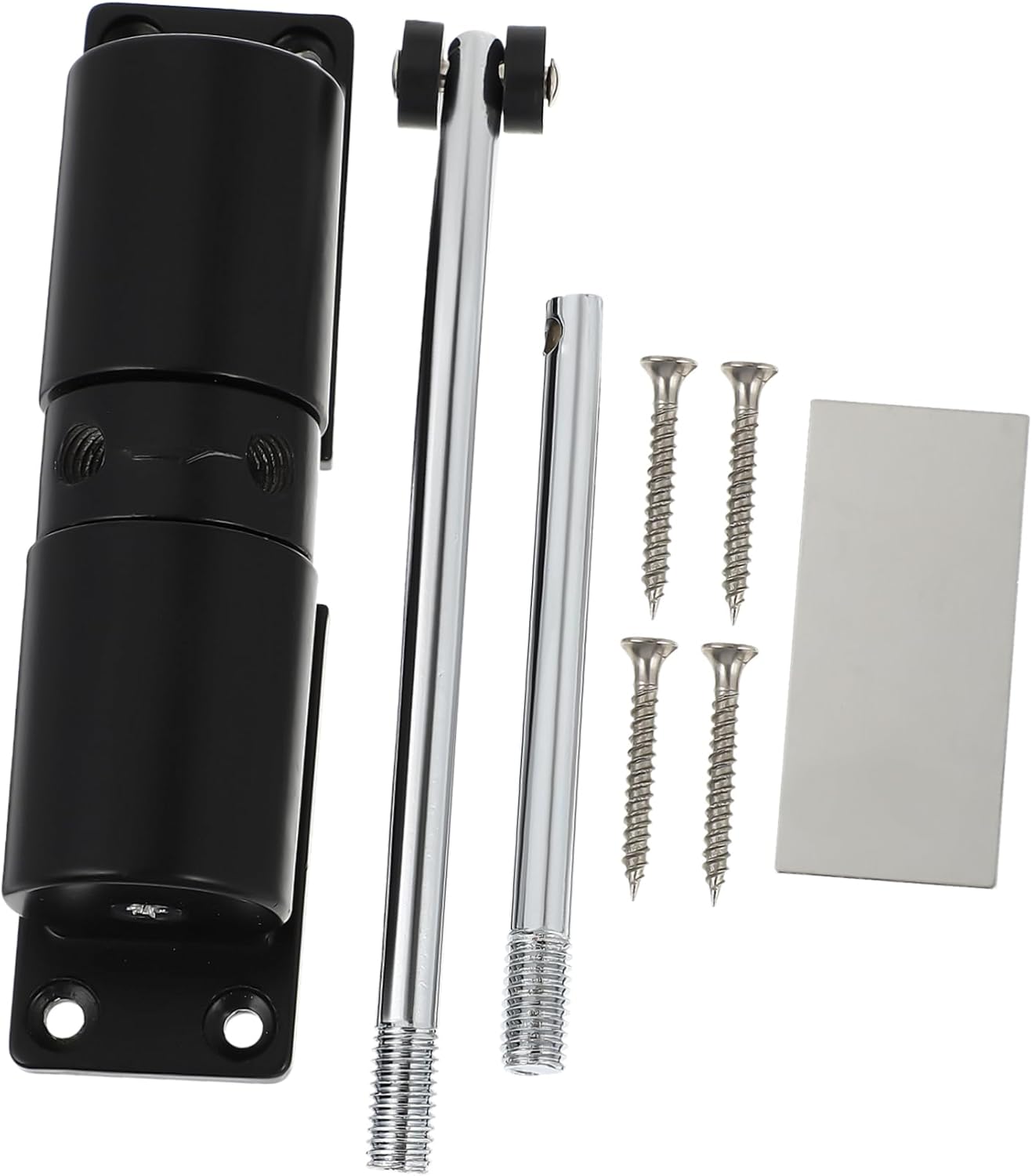 Uonlytech 1 Set Automatic Door Connector Auto Door Closer Adjustable