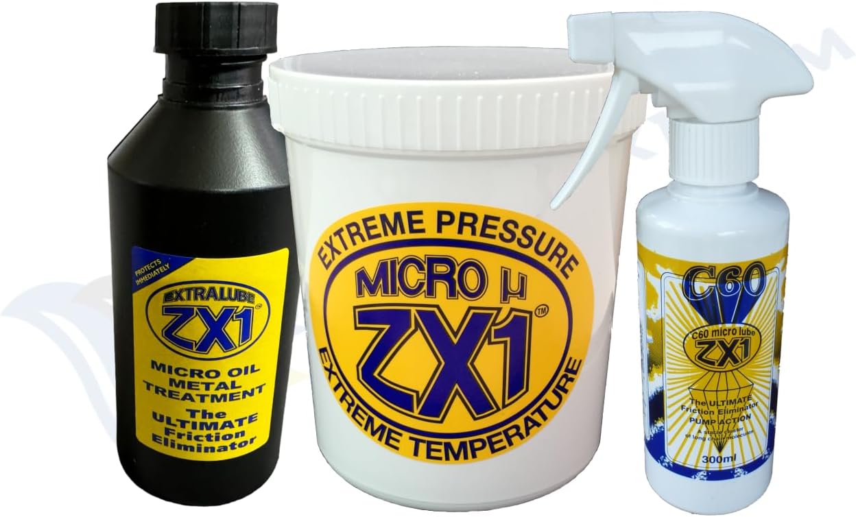 Super Saver Bundle III - 250ml Micro Oil, C60 Spray Lube & High Temperature Super Grease