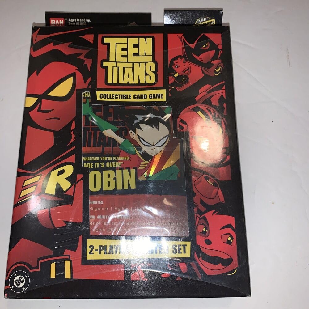 Amazon.com: Teen Titans CCG 2-Player Starter Set : Toys & Games