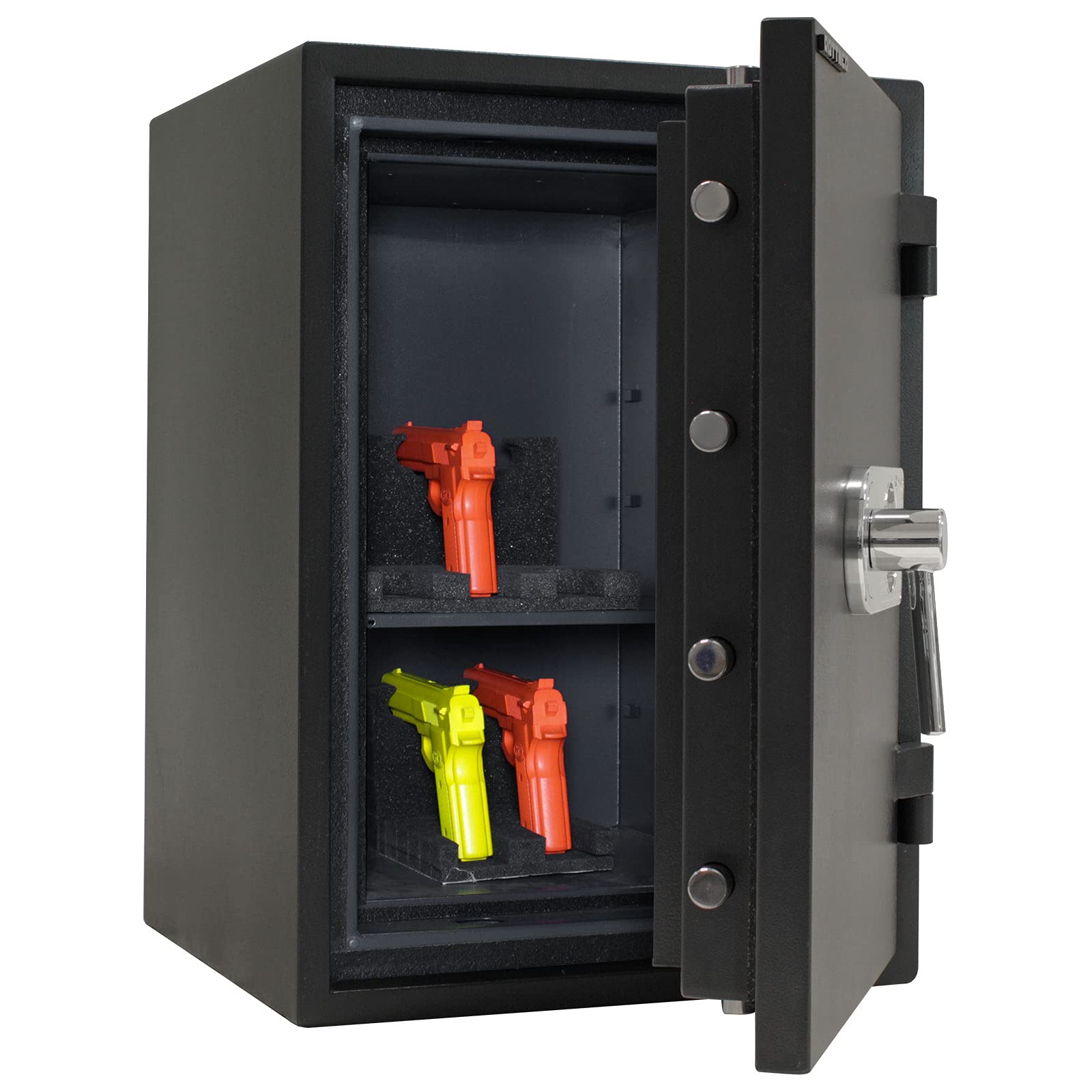 Rottner FireProfi 65 Premium Wertschutzschrank (HxBxT) 670x480x455 mm Elektronikschloss Handhebelgriff inklusive Batterie Notbestromung möglich verstellbarer Fachboden Befestigungsmaterial