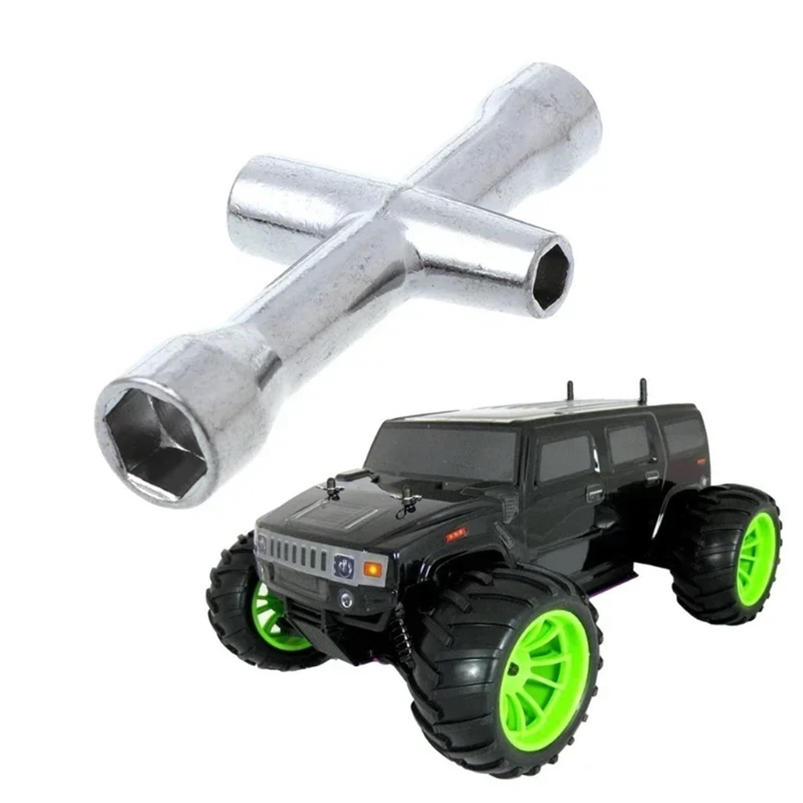 RC Auto Modelli Per HSP 80132 4/5/5.5/7mm Manica Chiave A Croce Chiave M4 Modello Controllo Remoto Strumento Ruota Auto Accessori Aggiornamento