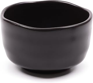 BambooMN Matcha Traditional Tea Bowl, Black, 1 Piece