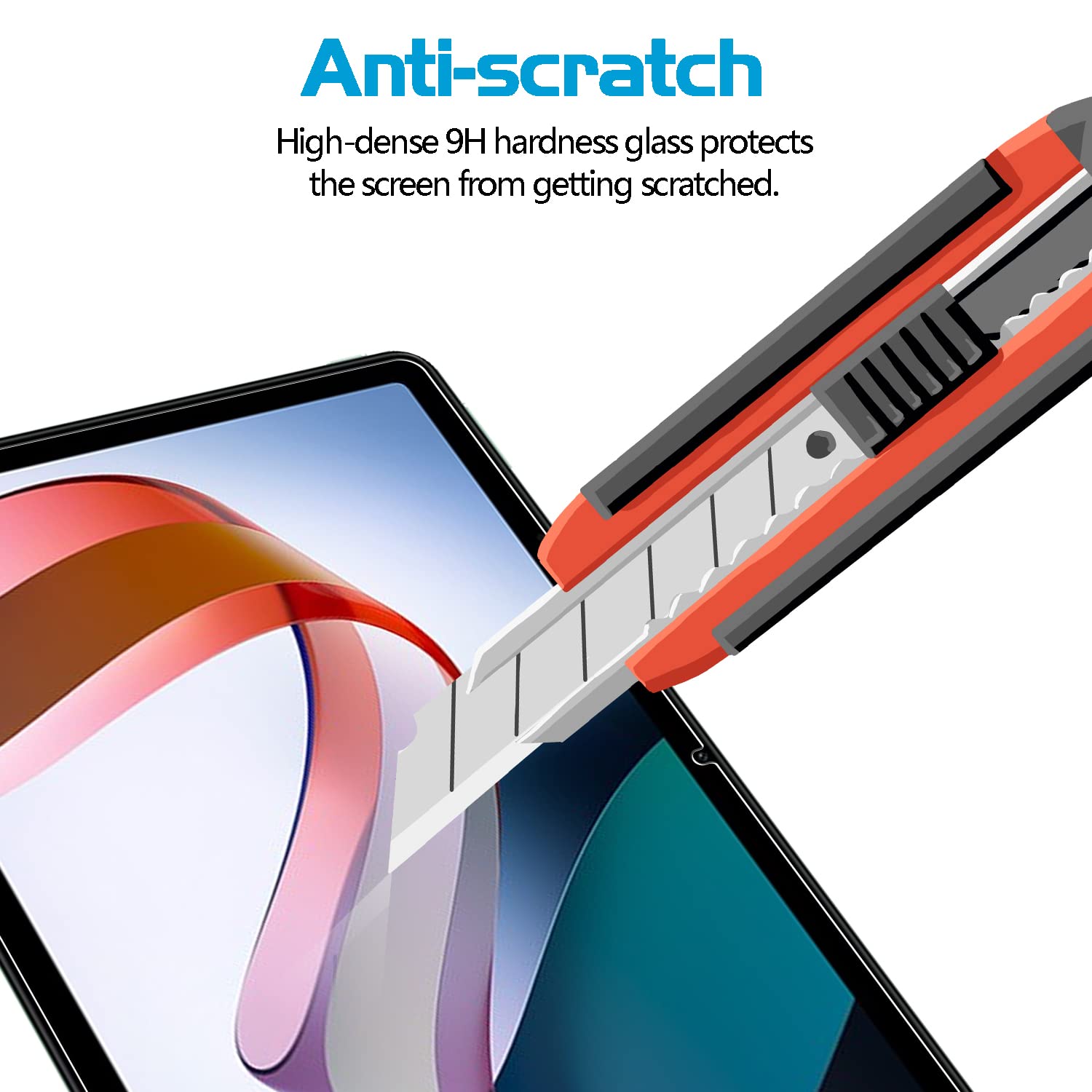 COFI 1453 2 X Vetro Protettivo 9H Protezione Display Adesivo - Foto 7