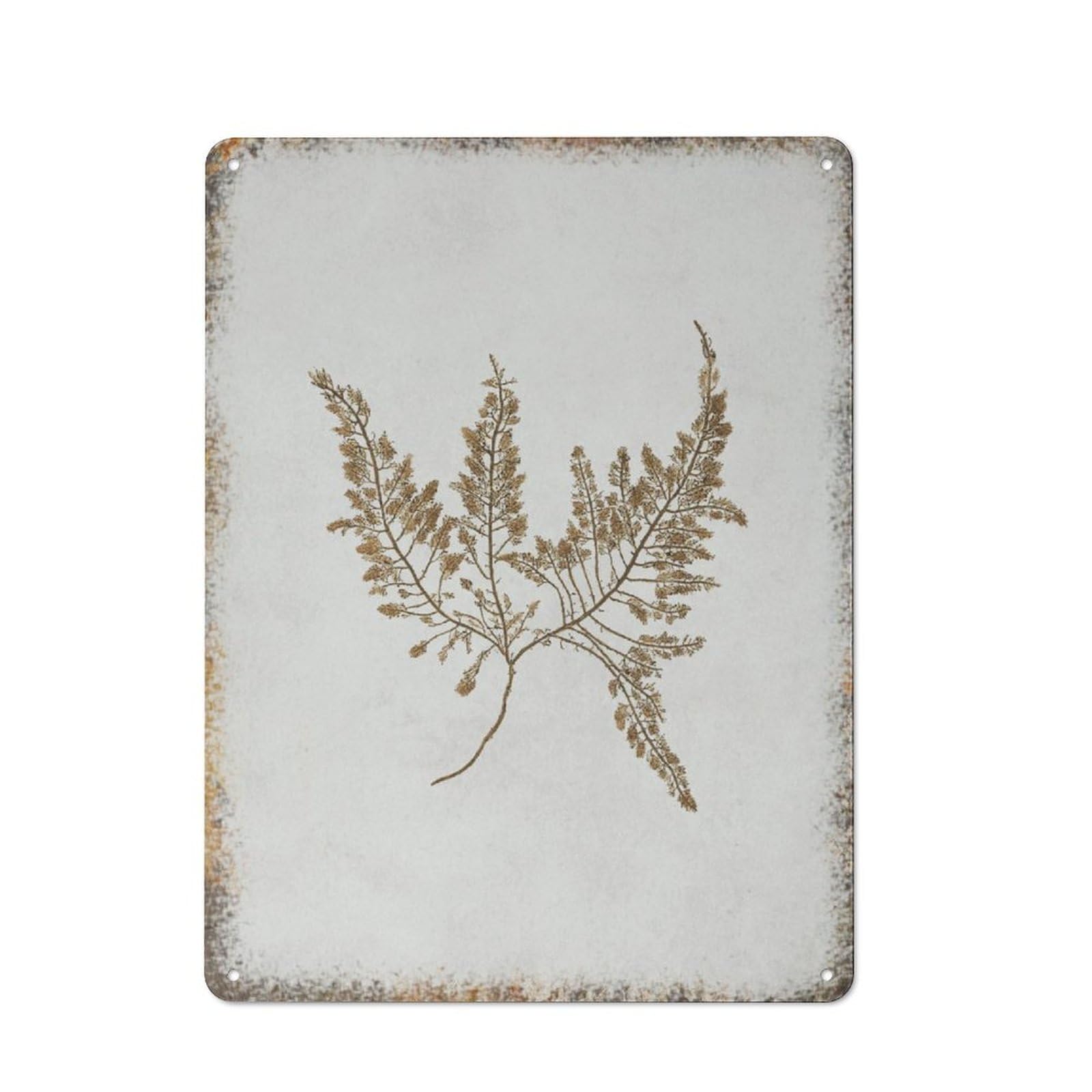 Warm Brown And Gold Tones Vintage Farmhouse Home Wall Decor 12 * 16inch