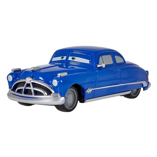 Disney Coches y Pixar Vehículo Juguete Doc Hudson 1:43 Pullback para niños de 3 años o más
