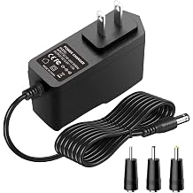 12.6V Power Charger Adapter 1A for 11.1V 12V 12.6V 3 String Rechargeable Lithium Battery Pack, Massage Gun