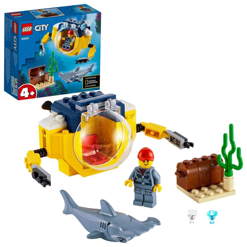LEGOCity Ocean Mini-Submarine 60263 Building Playset (41 Pieces)