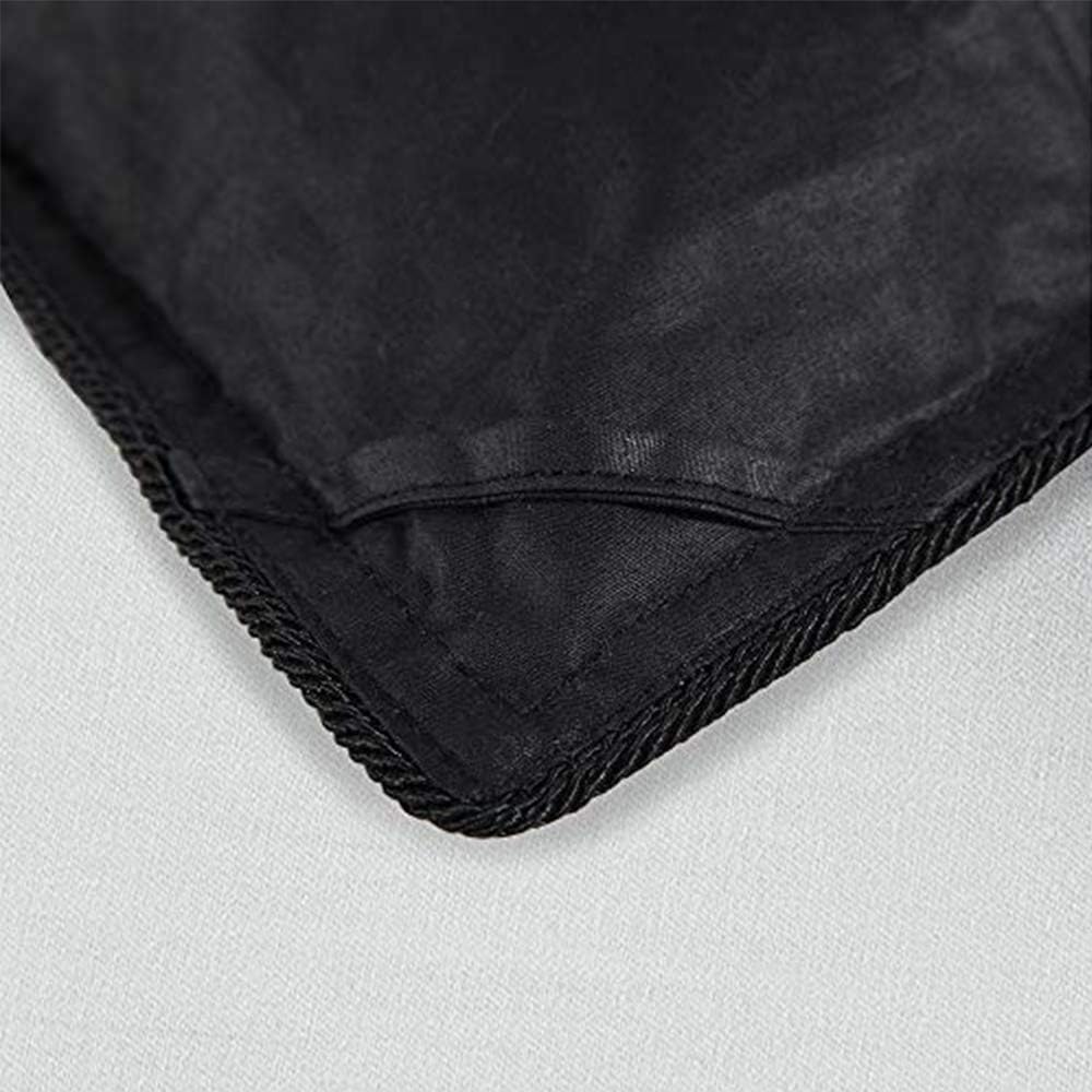 HOMBYS 90" x 90" Feather and Down Comforter Queen Size Duvet Insert,47 oz Premium White Down Feather,100% Cotton Shell Down Proof with 8 Tabs (Queen, Black)