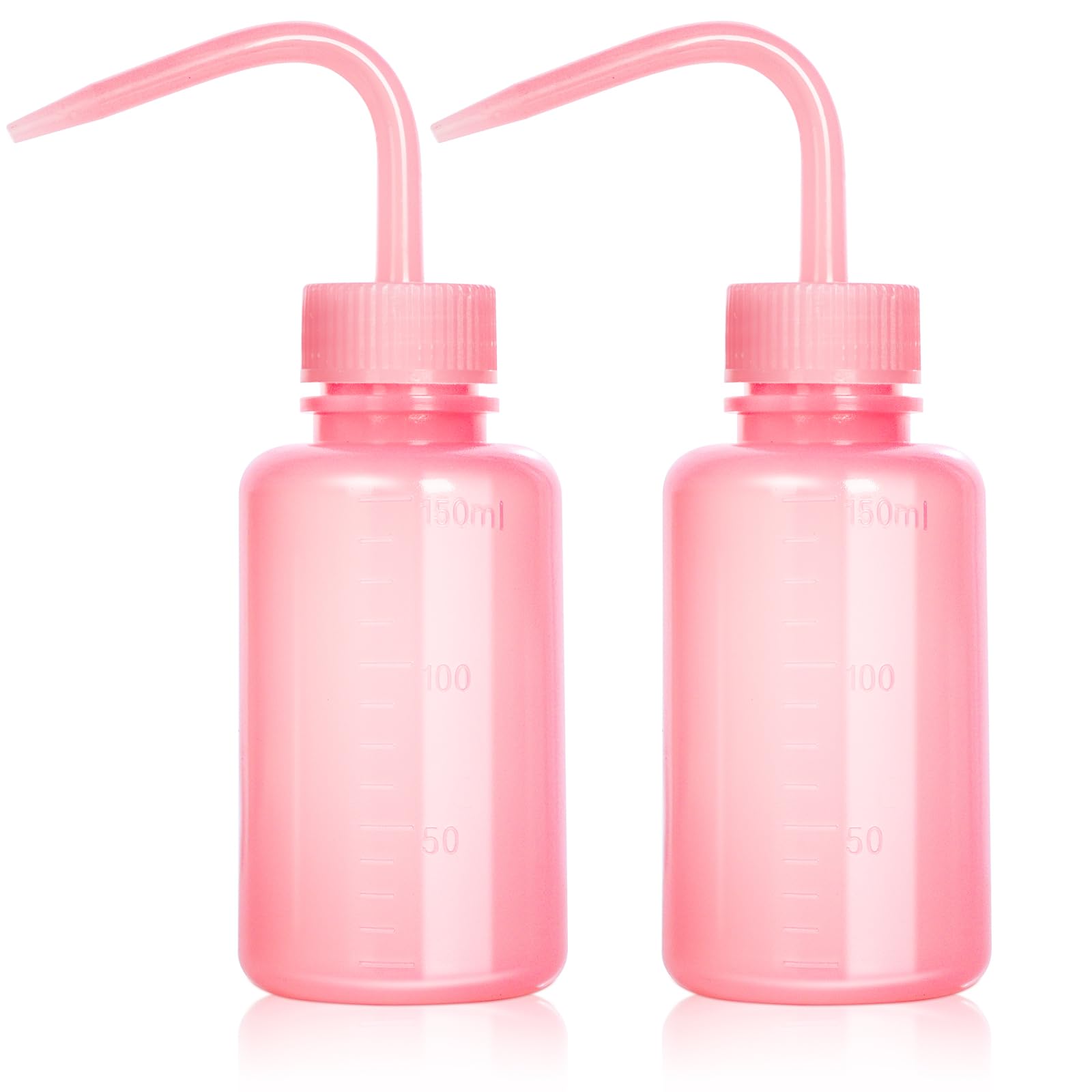 Melphoe Tattoo Wash Bottle Squeeze, 2Pcs 150ml Water Squirt Bottle Succulent Watering, Safety Rinse Watering Tools, Tattoo Supplies, Irrigation