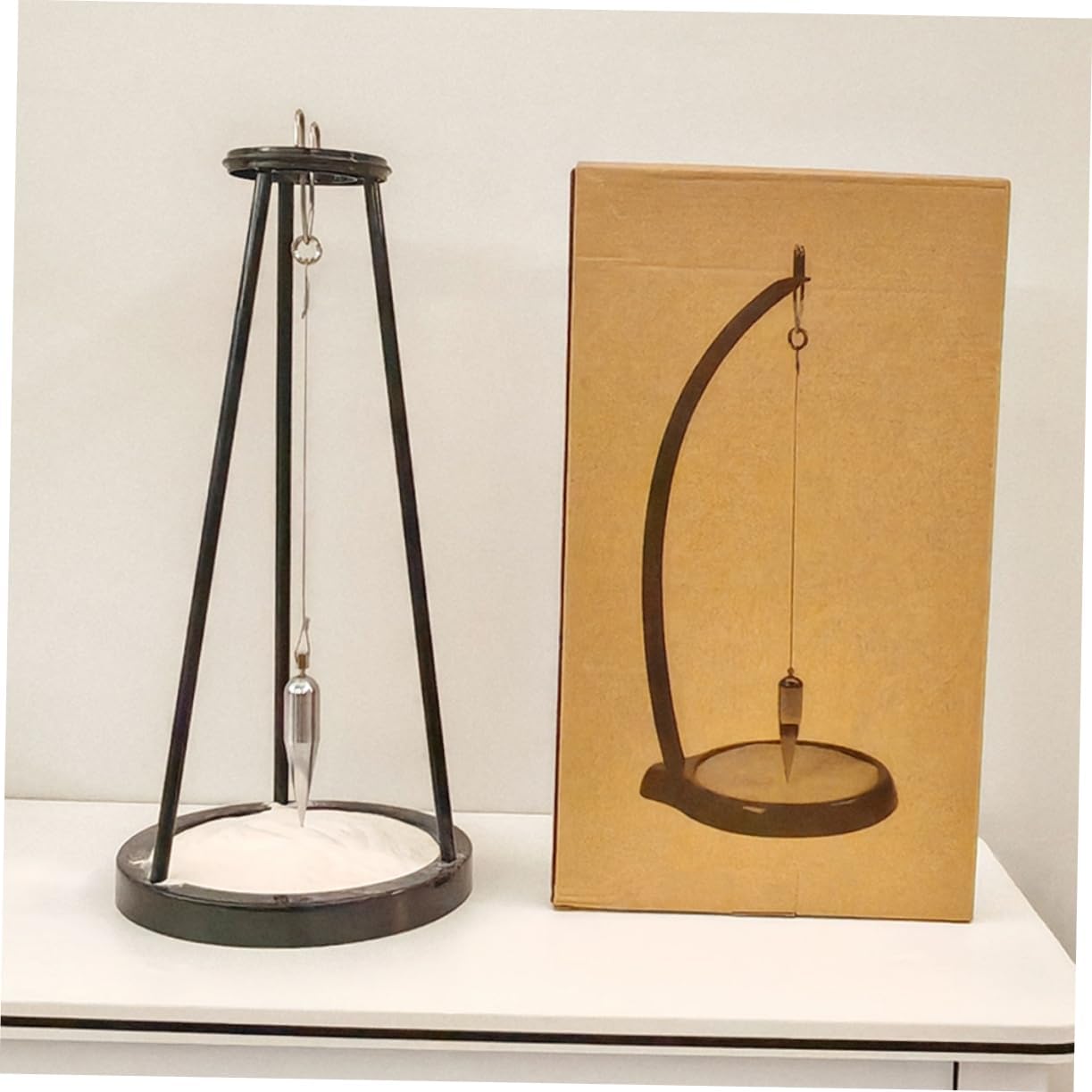 BESTonZON Artistic Sand Plate Metal Swing Office Decor Toys Modern Creative for Friends