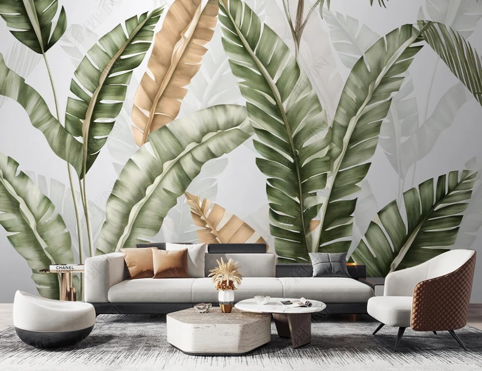 Papier peint intissé forêt pour salon et restaurant chic
