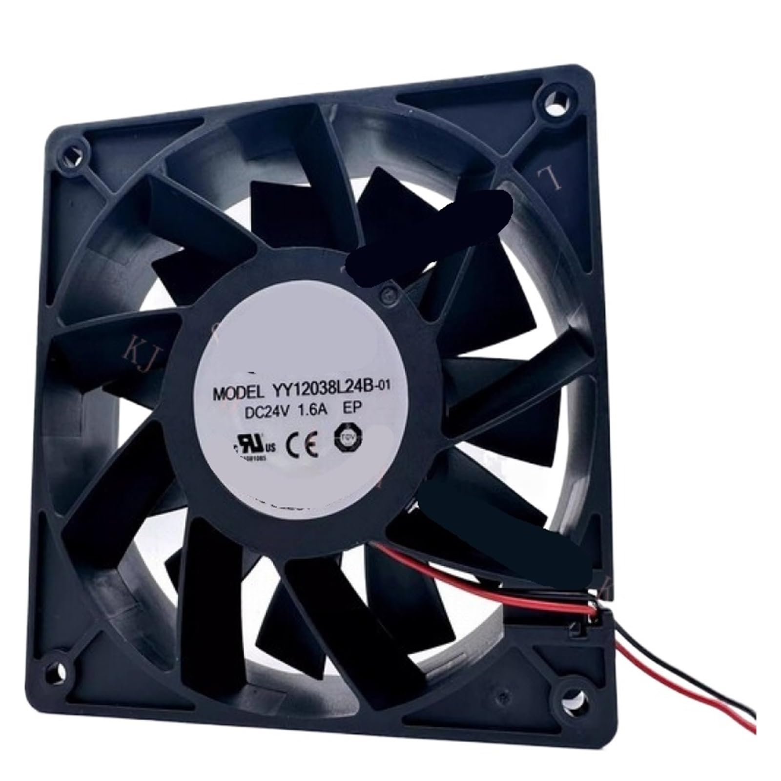 LWJYIPETZQ YY12038L24B 12038 DC24V 1.6A 12CM 2-wire Inverter Cooling Fan