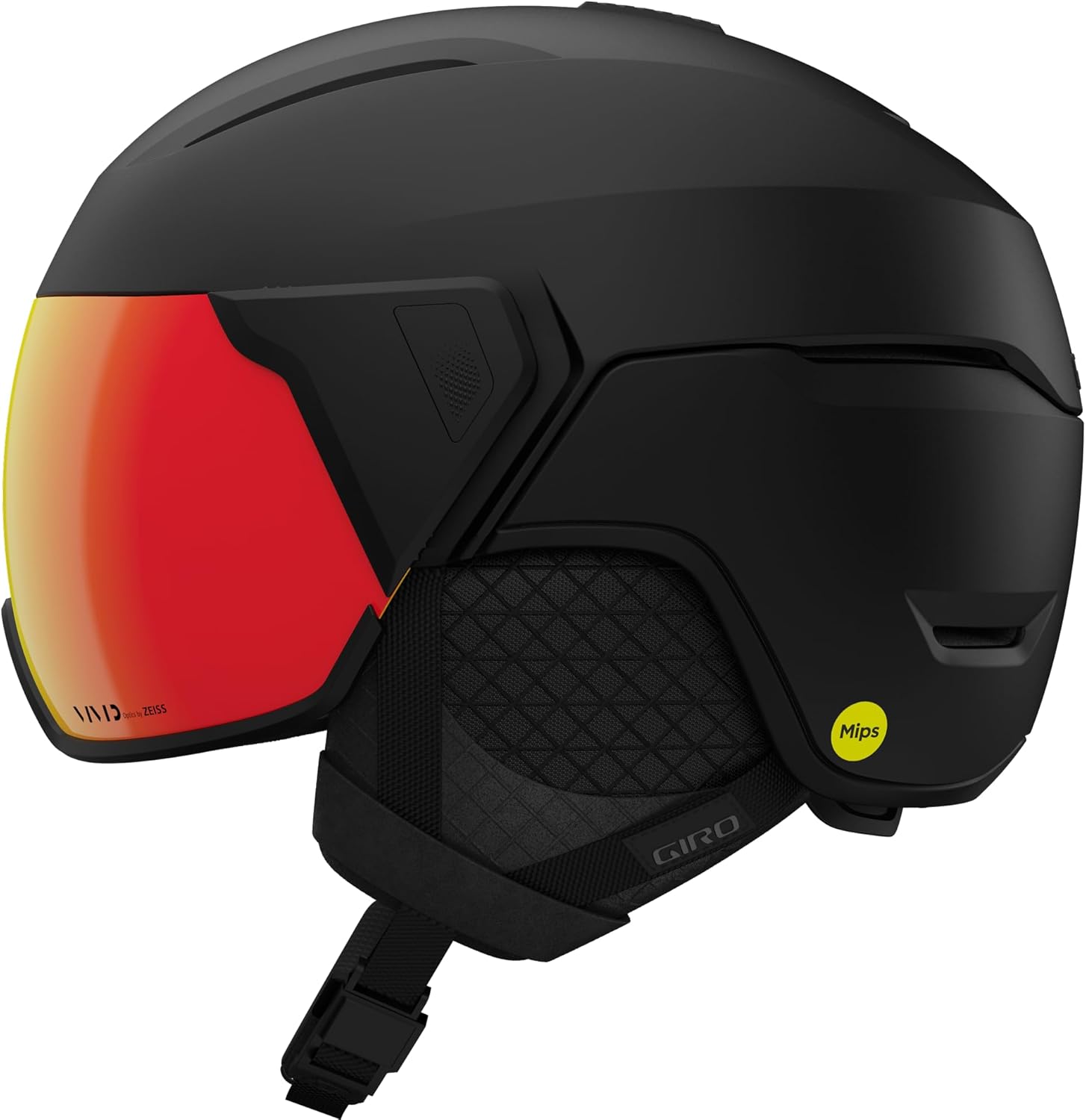 Giro Orbit Spherical Ski Helmet - Snowboard Helmet with Integrated Shield/Visor for Men