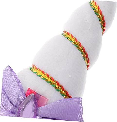 Vista 6 de Abaodam 1 Set Headband Photo Booth Costume Prop Party Hairband Hair Hoop Head Band Hoop Unicorn Angel Hairband