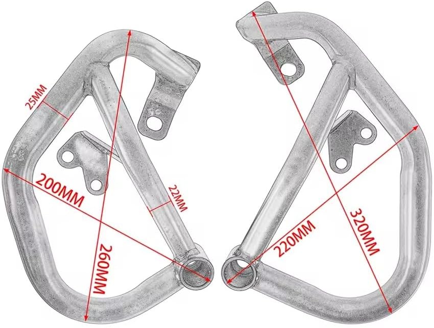 for Yamaha MT-07 FZ-07 2014-2025 MT07 Engine Guard Highway Crash Bar Motorcycle Frame Protection Bumper for MT FZ 07 Accessories