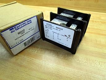 Ferraz Shawmut 66532, Power Distribution Block, 2 Poles, 600V, 350A 66532
