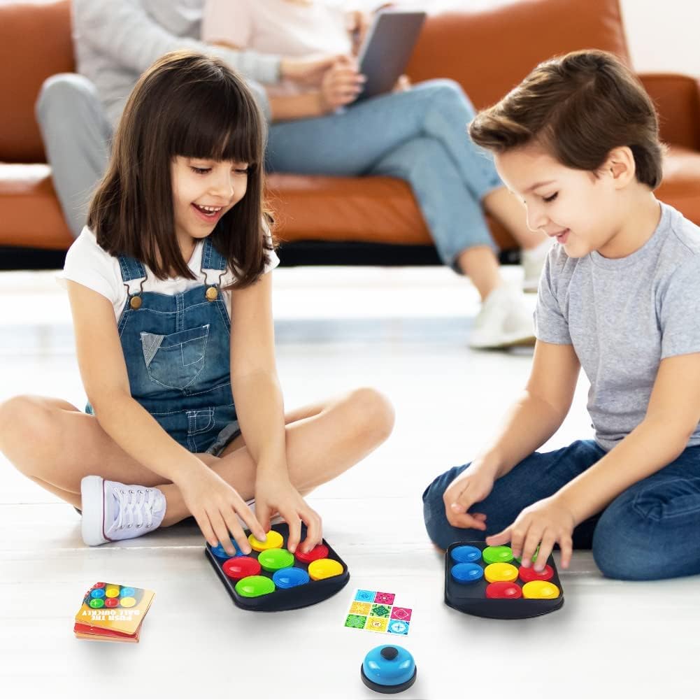 ZUNIPLEX Jeu de match de couleurs et de formes, jouet Montessori pour 3, 4, 5, 6 ans, 2 jeux de jouets + 32 cartes d'apprentissage, formes et couleurs pour enfants, cadeau approprié