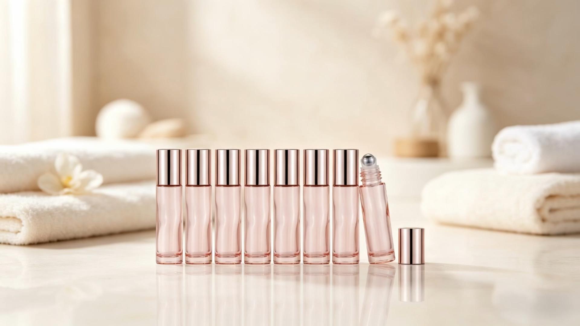 Amazon.com: Newzoll 8 Pack 10mL(1/3 oz) Glass Roller Bottles for