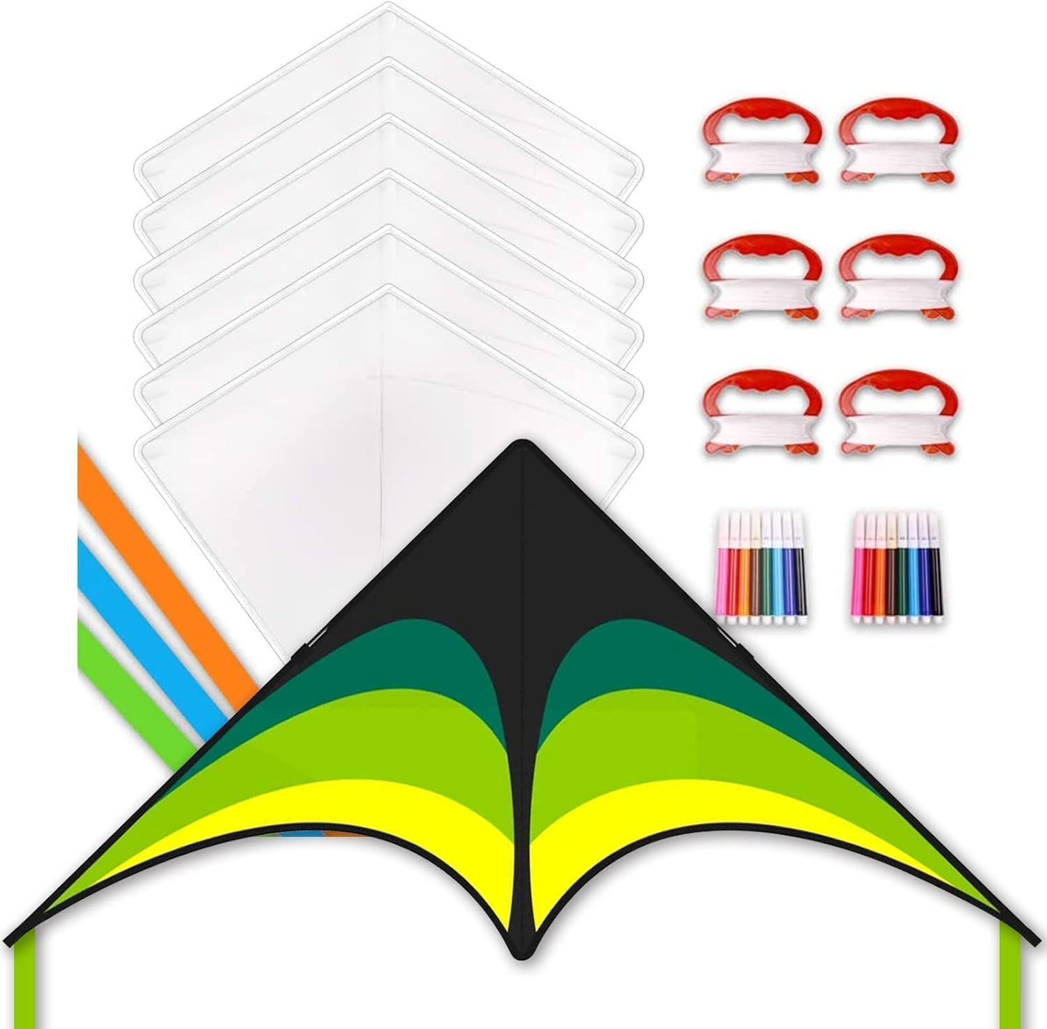 Mint's Colorful Life DIY Kites and Delta Kite for Kids & Adults