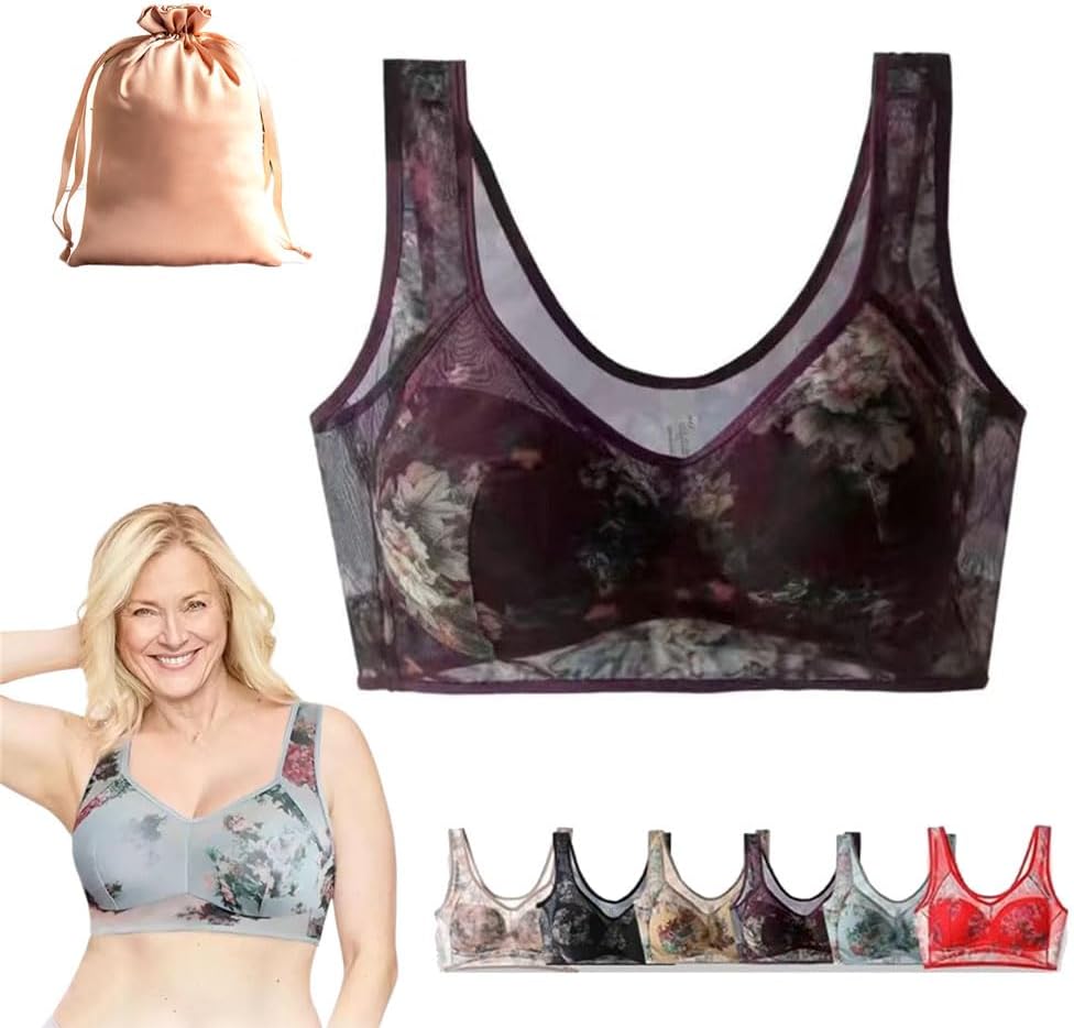 Reggiseno Ultra Sottile In Seta Di Ghiaccio Senza Cucure Da Donna - Foto 5