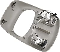 Vista 8 de TQPONLY Lámpara de luz de lectura para consola superior compatible con Dodge Ram 1500 2500 3500 4500 5500 sustituye a 1DK78BD1AA