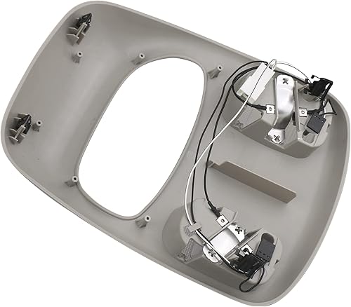 Miniatura 8 de TQPONLY Lámpara de luz de lectura para consola superior compatible con Dodge Ram 1500 2500 3500 4500 5500 sustituye a 1DK78BD1AA