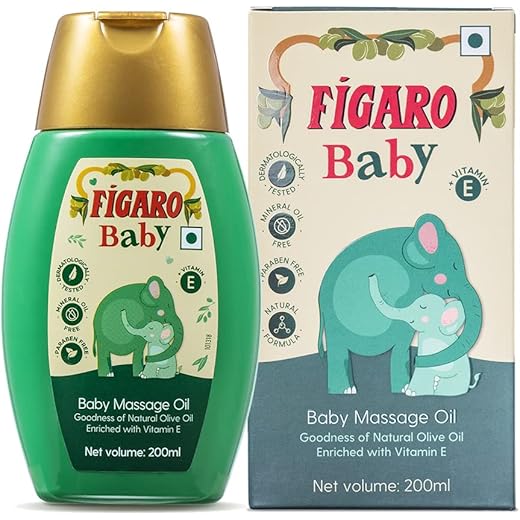 Figaro Baby Massage Oil 200ml 200 Ml
