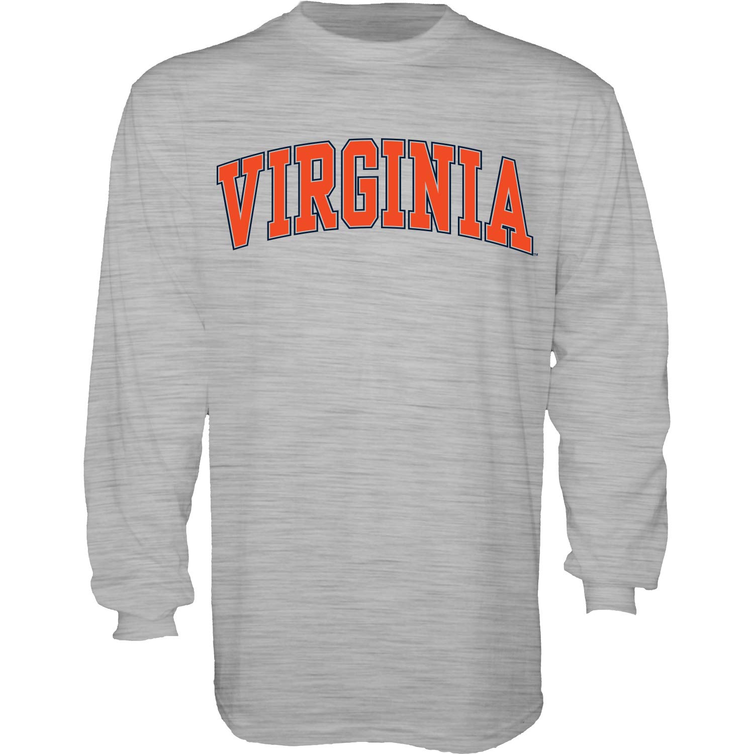 Blue 84 Men's Arching Team Name Dark Heather Long Sleeve T Shirt