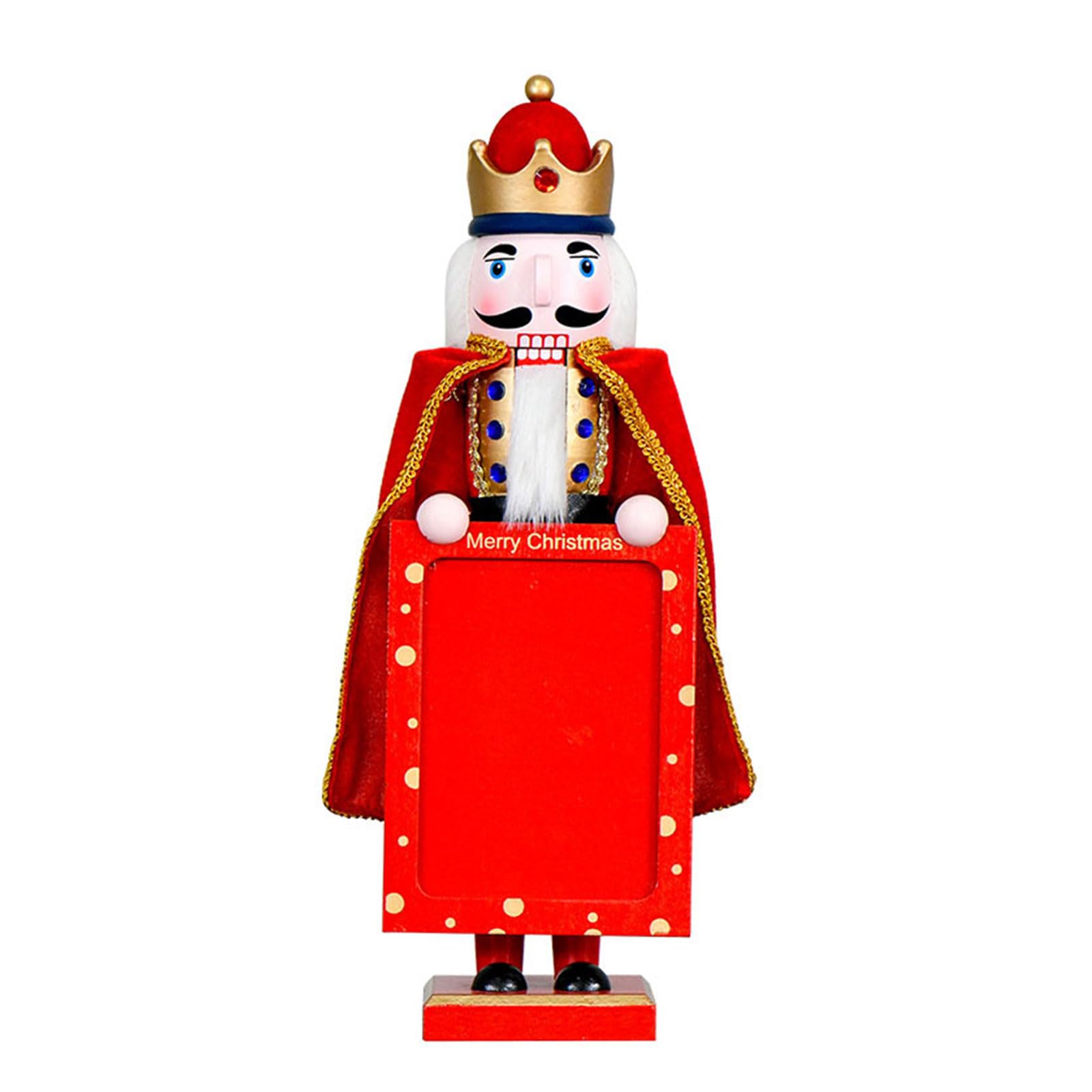 carotoe Wooden Christmas Figure for Shelf, or Desktop Holiday Decoration Christmas Figure Decorations