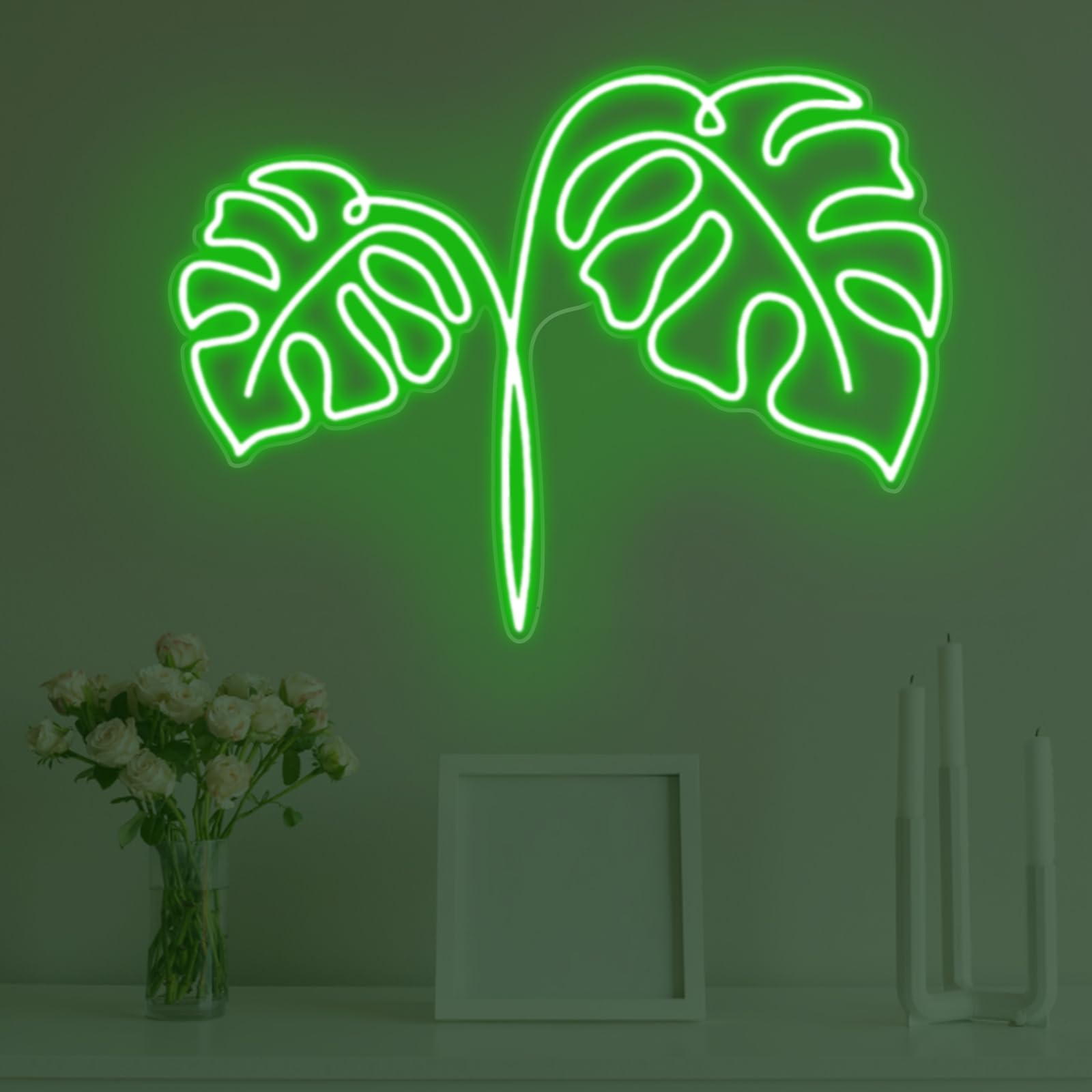 Monstera Neon Sign