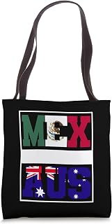 Half Mexican half Australian Mixed Heritage Mexico Australia Tote Bag