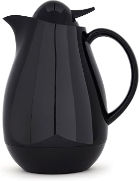 Copco Insulated Chloe Carafe, Large Capacity For Serving, 1 Quart, Black
