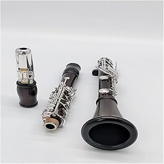 Reed Pipe Instrument Wooden Clarinet Instrument Beginner Grade Examination Performance E Drop Tone Clarinet for Beginner