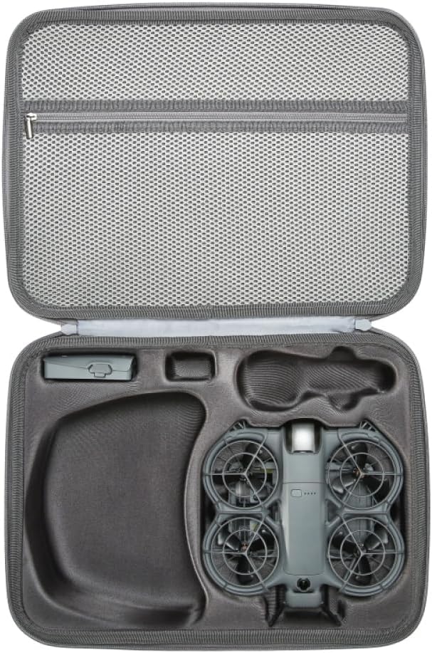 Hard Case for DJI Neo 2 Motion Fly More Combo, Waterproof Protective Storage Bag Travel Carry Bag for DJI NEO2 Goggles N3, RC Motion 3 Carrying Case Drone Accessories