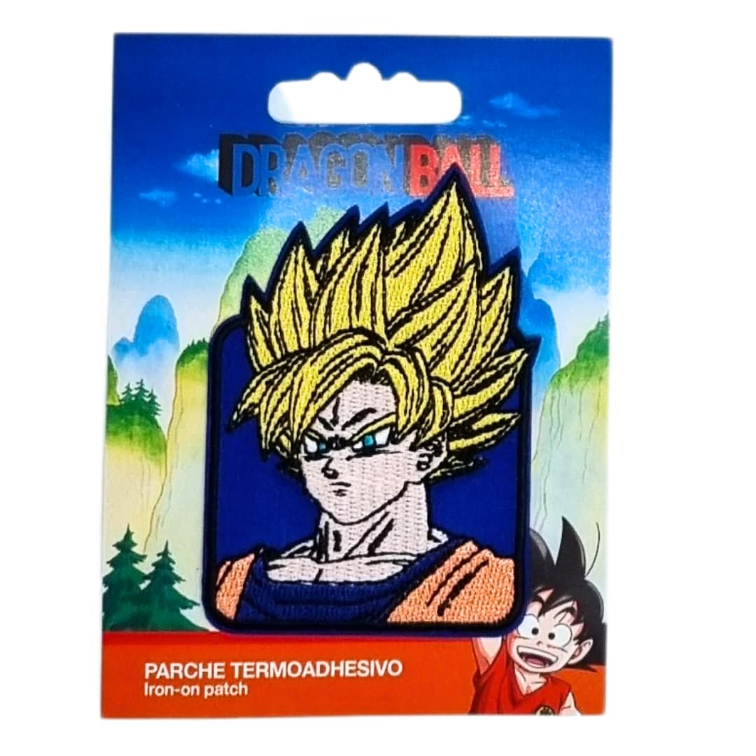 Dragonball Z Krillin Aufnäher – 7x8 Cm, Aus Polyester, Bügelbar, Für Jacken, Mützen & Taschen