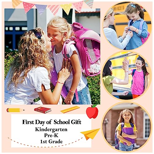 First Day of Kindergarten/School Bracelet Gift, Back to School Bracelet Mommy and Me2