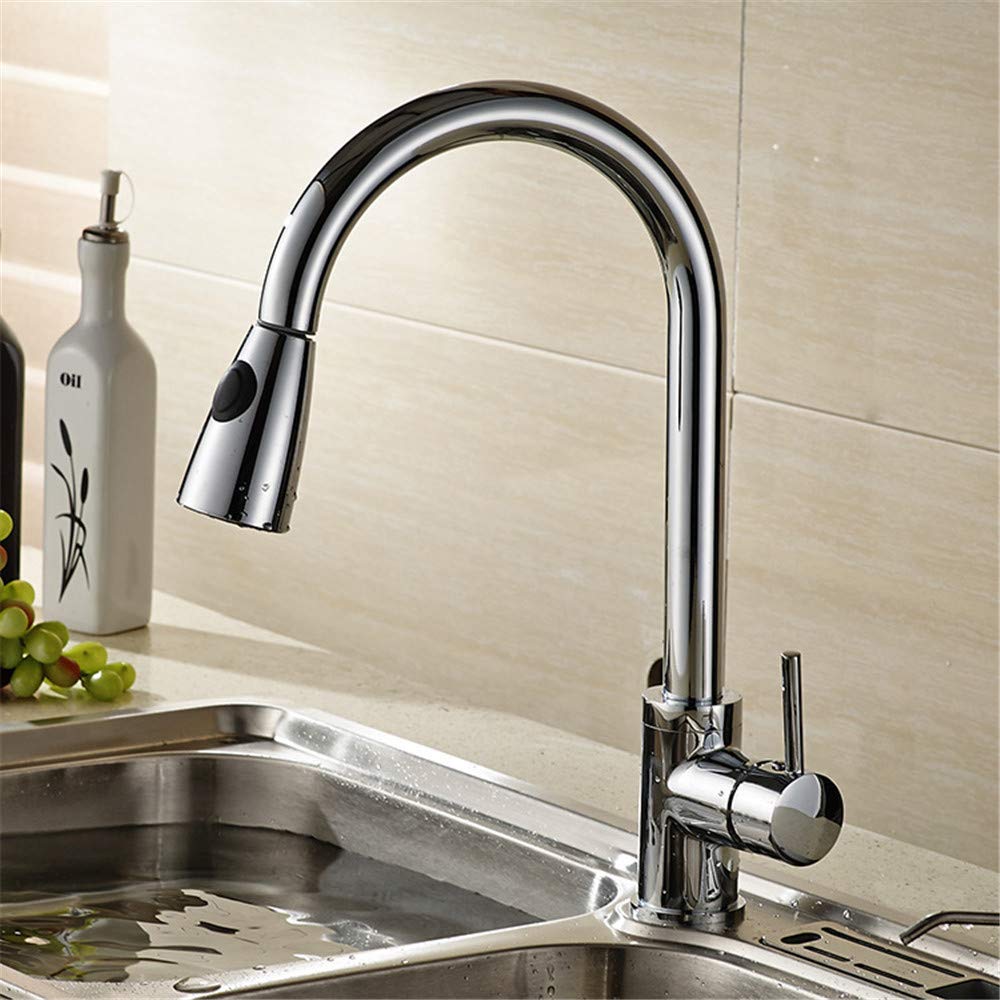 Mitigeur de cuisine multifonction orientable à douchette extractible