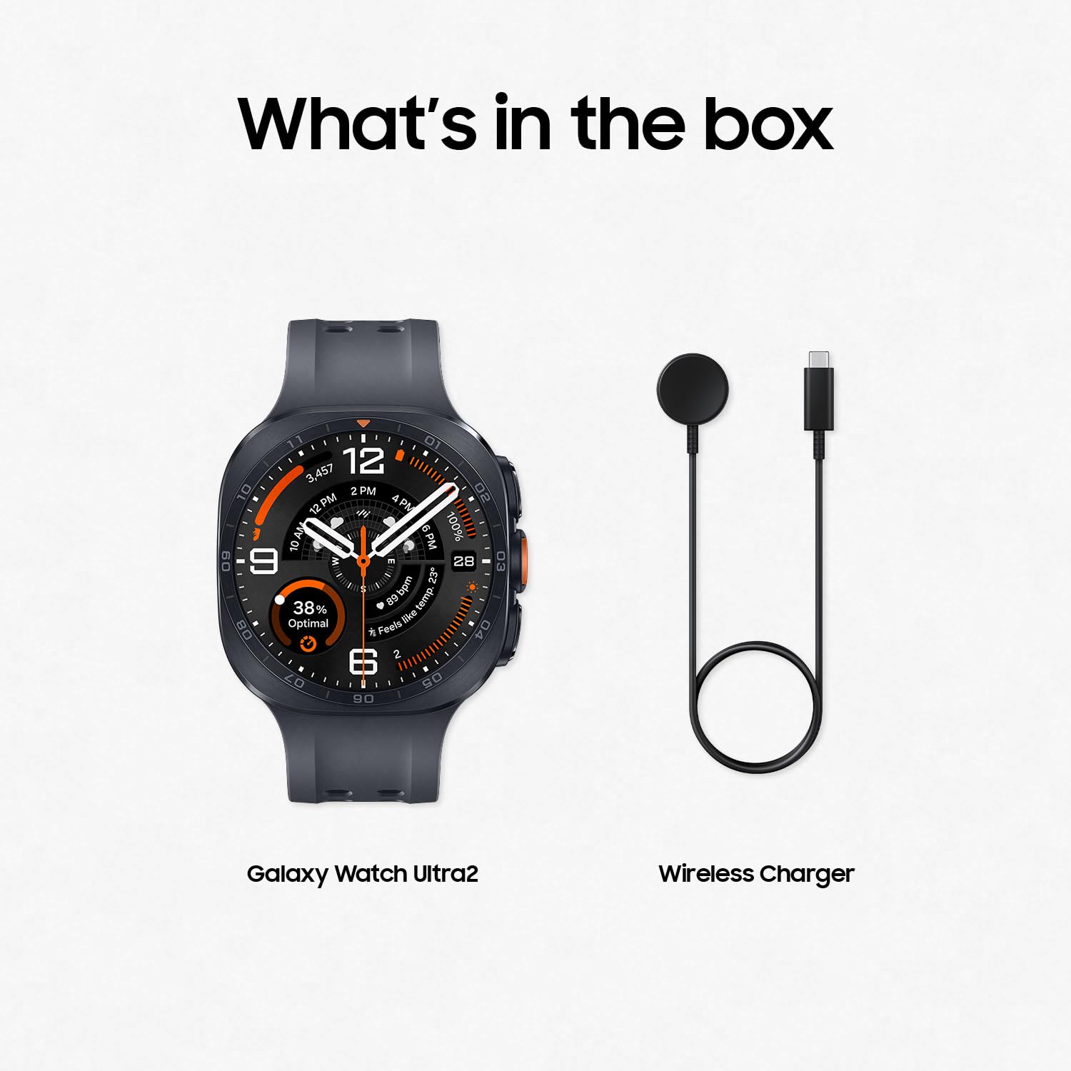 Samsung Galaxy Watch Ultra2 Smartwatch, 47 mm, LTE, Titanium Gray | Fitnessuhr für Trail Running, Tauchen, Radfahren, 800mAh Akku, Schnellladen, 3 Jahre Herstellergarantie [Exklusiv auf Amazon]