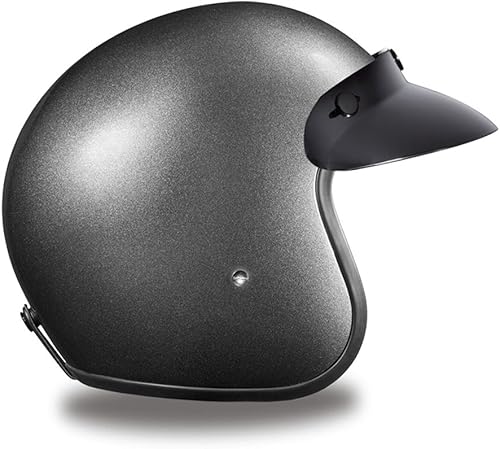 Miniatura 3 de Daytona Helmets Casco Retro de 34 de Cara Abierta para Motocicleta - Estilo Vintage, Casco Aprobado por DOT para Hombres y Mujeres, Ligero, Ajuste