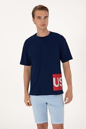 U.S. Polo Assn. Erkek Lacivert Ti rt 50306879-VR033