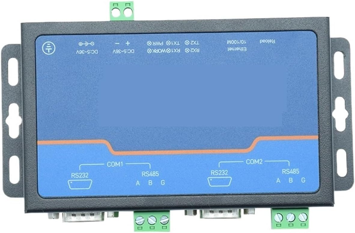 2‑Port RS232 RS485 Ethernet Converter USR‑N520(New Version H7)