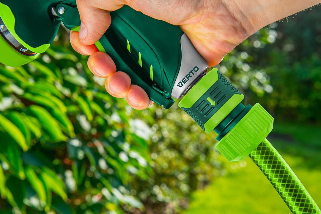 VERTO Schlauchverbinder aus Bimaterial 3/4" 30 Stück -Gartenschlauch | Anschluss, Rutschfester Griff, Einfache Montage, Für die Gartenbewässerung, Für die Garten Bewässerung, Hohe Qualität