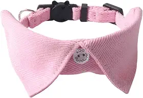 Bothyi Gravata Borboleta para Animais de Estimação, Cachorro, Gato, Smoking, Bandana, Gravata, Gatinho, Decoração, Gravata Borboleta Ajustável para Aniversár, Rosa