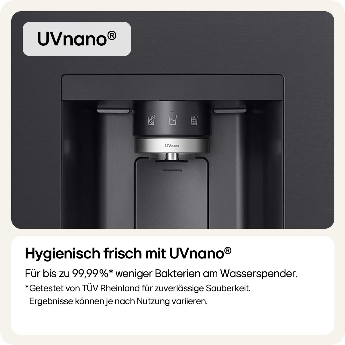 Lg GSXE91EVAD Side-by-Side Kühlschrank mit Gefrierfach (628 L – Bild 7
